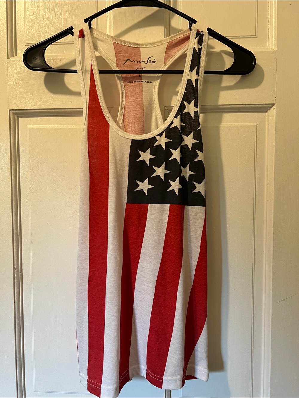 American Flag Tank Top - Red, White, Navy